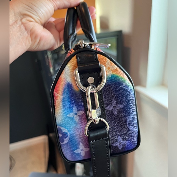 🥰Host Pick🤩🎉🎀 Louis Vuitton Monogram Sunset XS KEEPALL Speedy Nano Mini - Picture 6 of 15